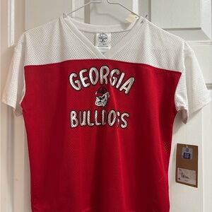 Georgia Bulldogs Red and White Jersey